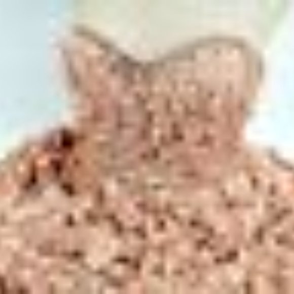 Evening by ECI Strapless Floral Applique Blush Dress Size 4 - Picture 5 of 11